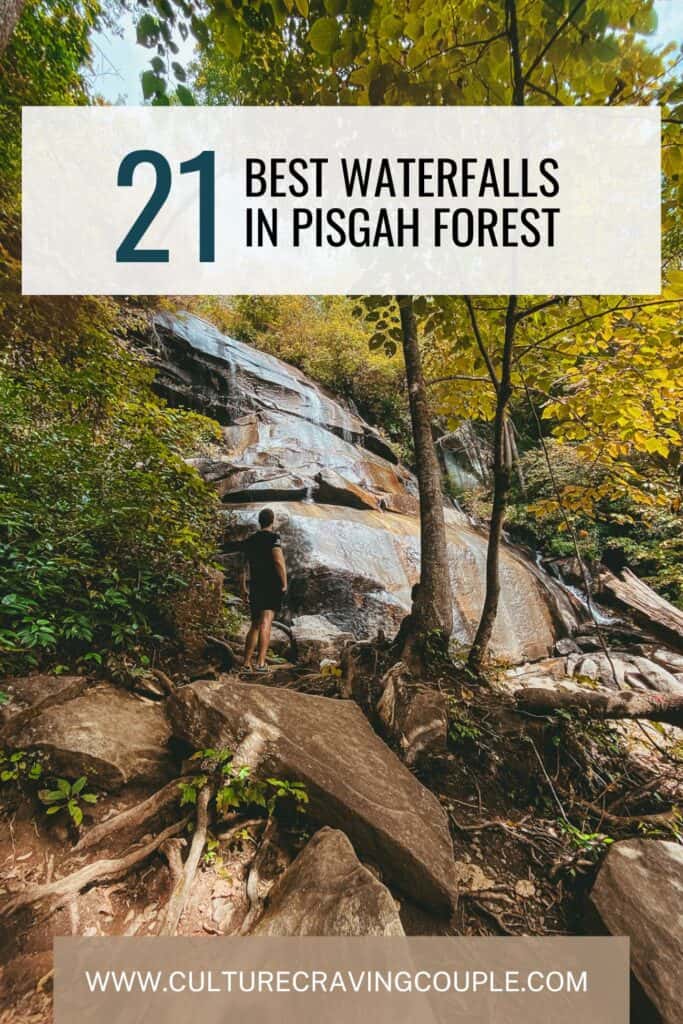 21 Best Waterfalls in Pisgah National Forest Pinterest Pin