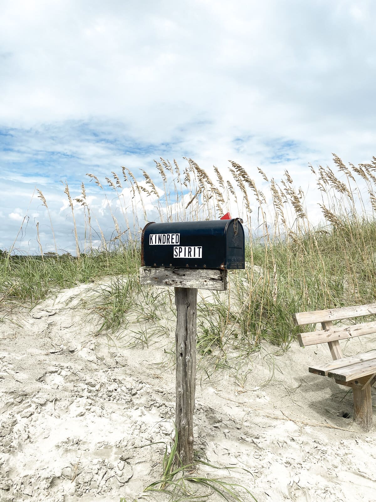 The Kindred Spirit Mailbox in Sunset Beach North Carolina