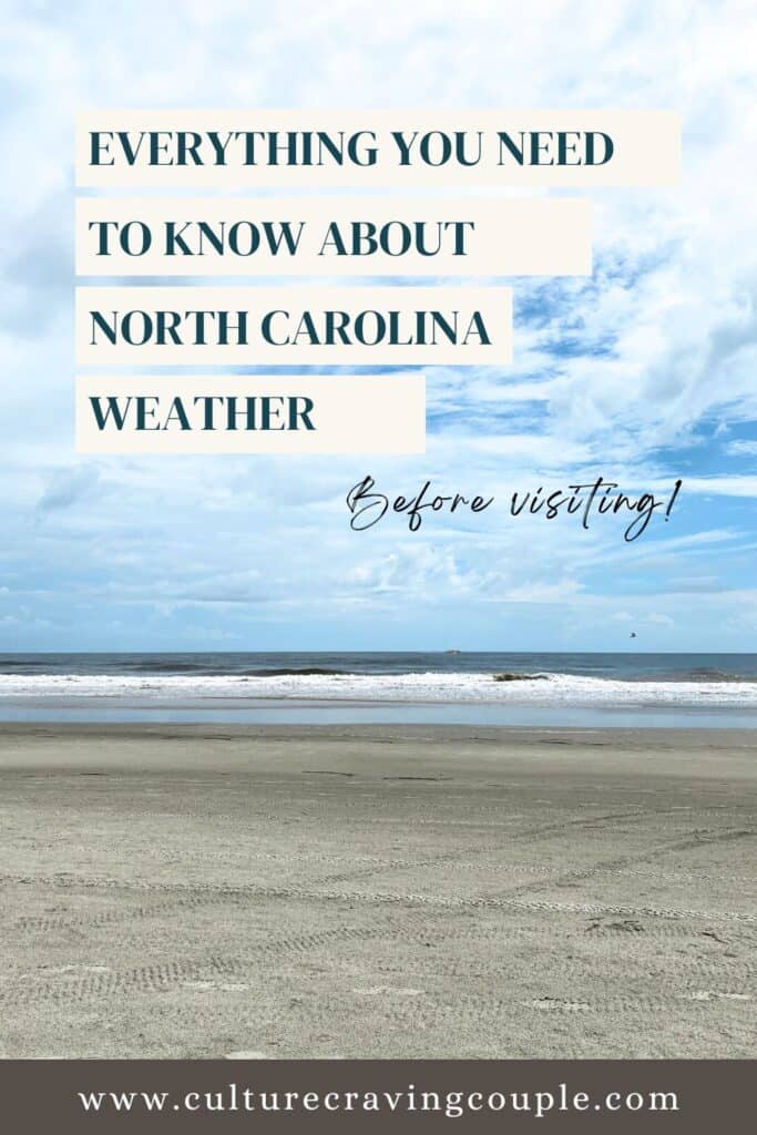 Is North Carolina Hot? Pinterest Pin