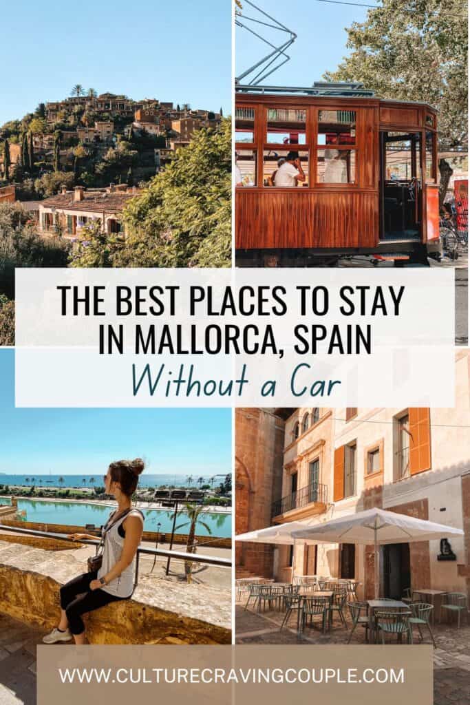 Best Places to Stay in Mallorca Without a Car Pinterest Pin