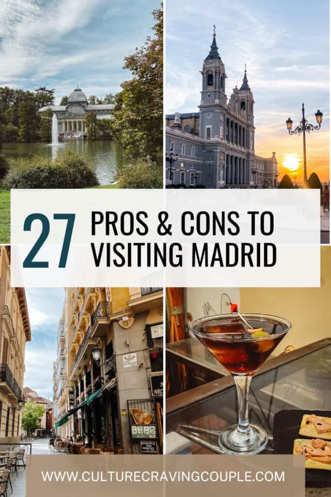 Is Madrid Worth Visiting? Pinterest pin