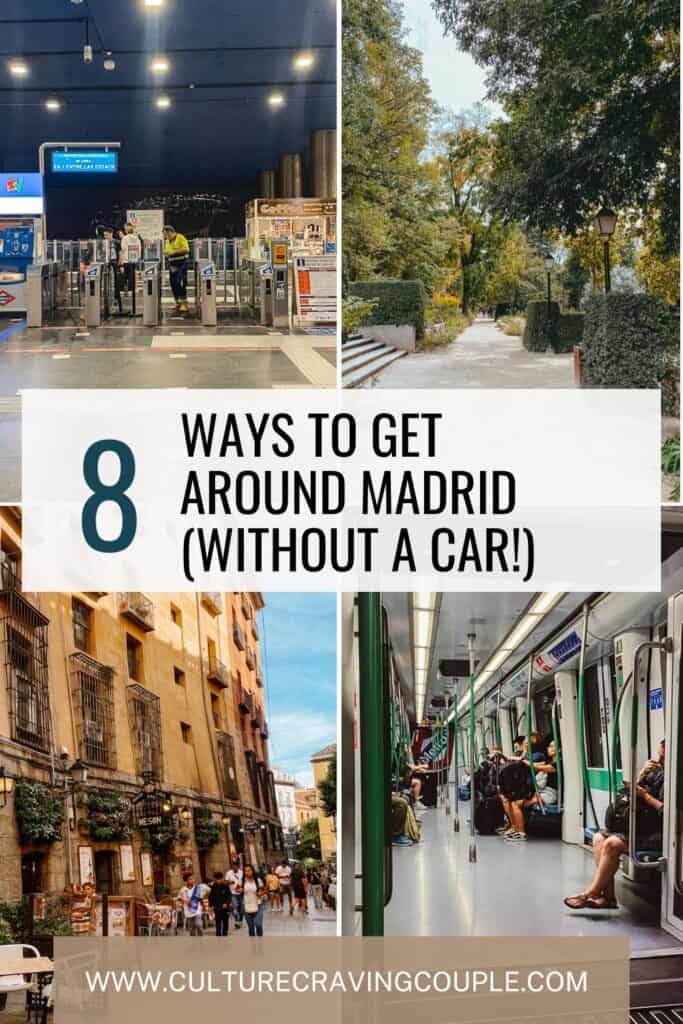 Do you need a car in Madrid? Pinterest Pin
