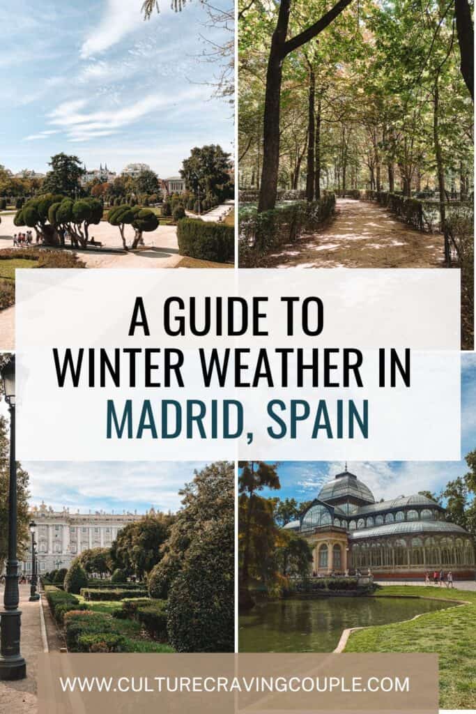 Does it snow in Madrid Pinterest Pin