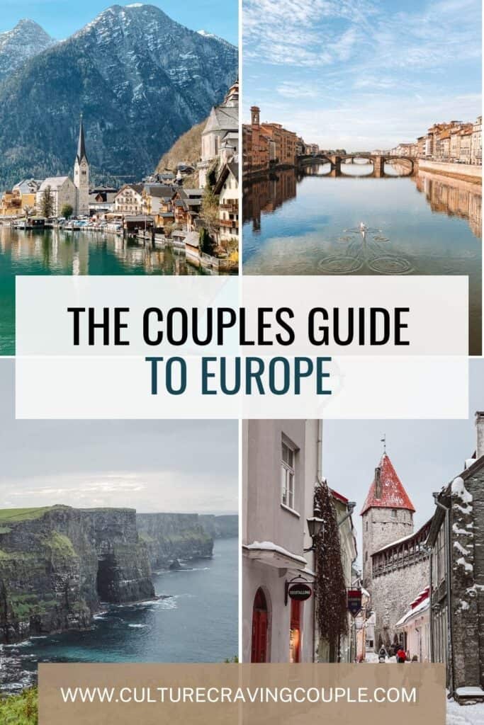 Europe Trips for Couples Pinterest Pin