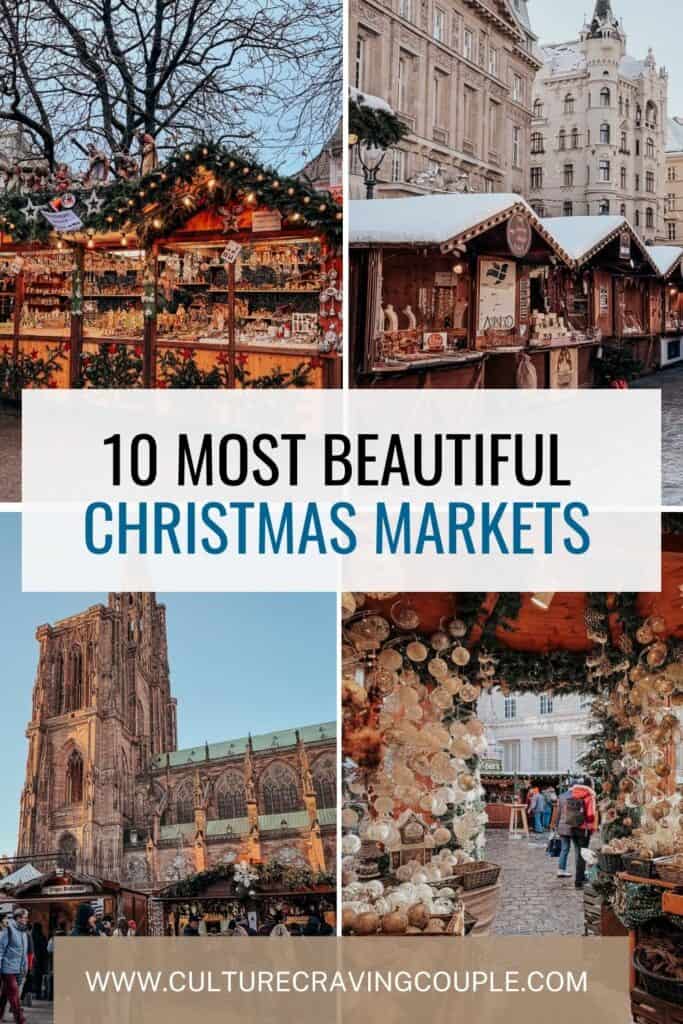 Most Beautiful Christmas Markets in Europe Pinterest Pin