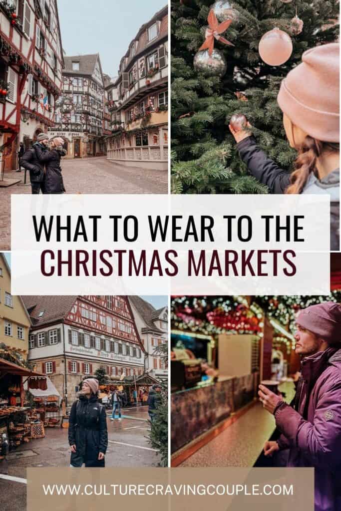 what to wear to christmas markets pinterest pin