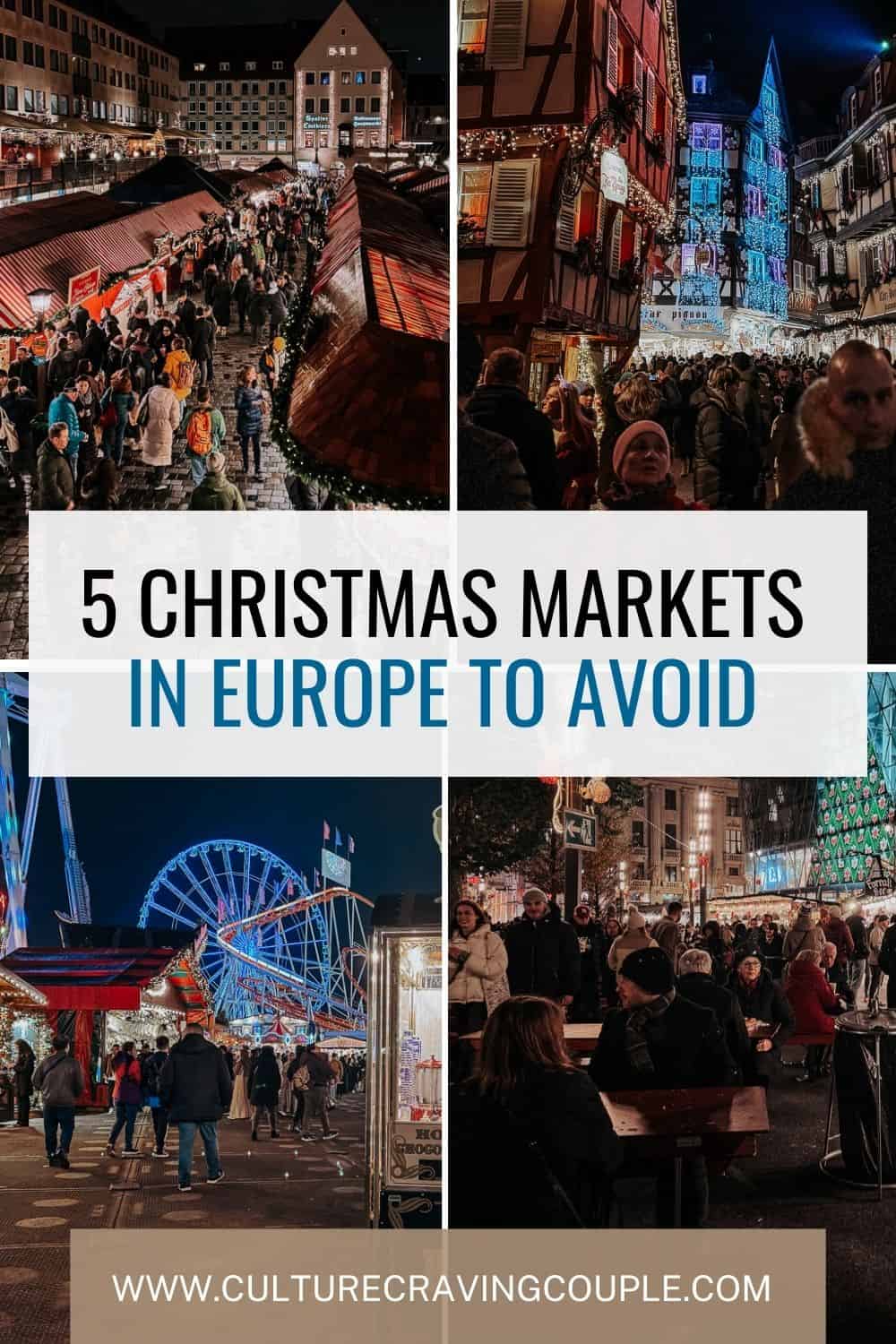 Christmas Markets to avoid Pinterest Pin