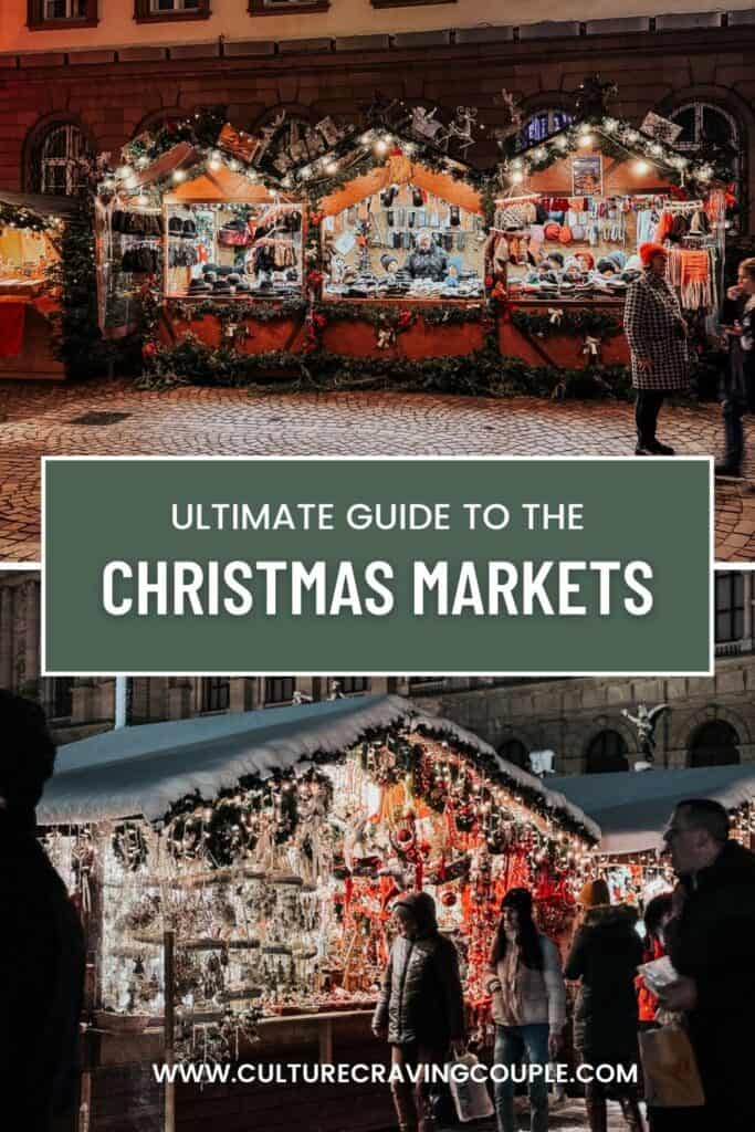 Christmas market tips Pinterest Pin