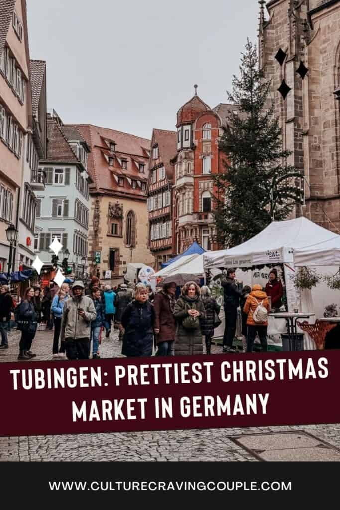 Tubingen Christmas Market Pinterest pin