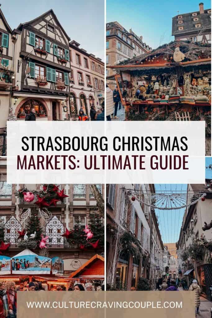 strasbourg christmas markets pinterest pin