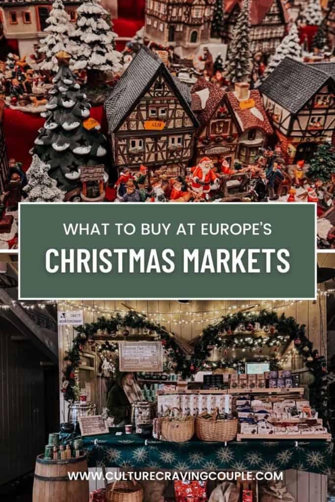 What to buy at Christmas markets Pinterest Pin