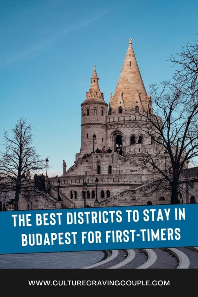 best districts to stay in Budapest Pinterest Pin
