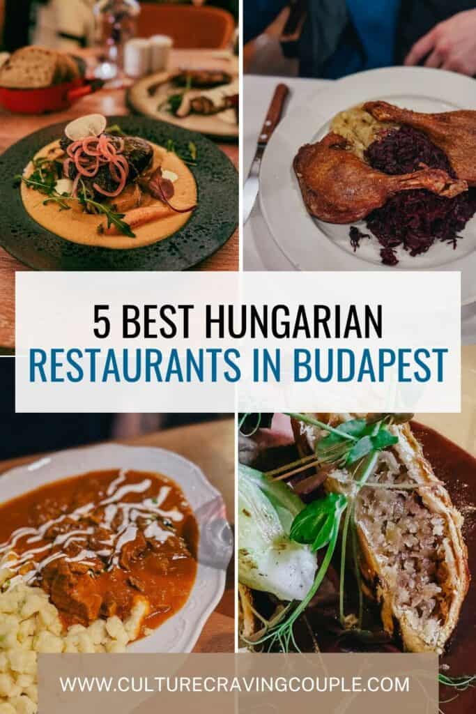 Best hungarian food in Budapest Pinterest Pin