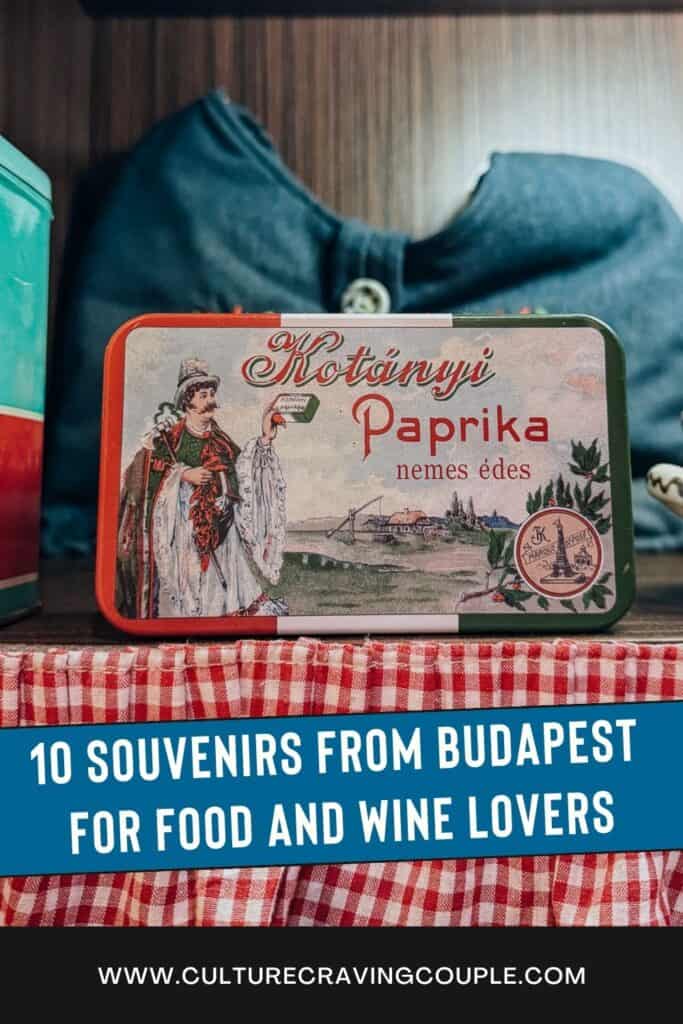 souvenirs from Budapest pinterest Pin