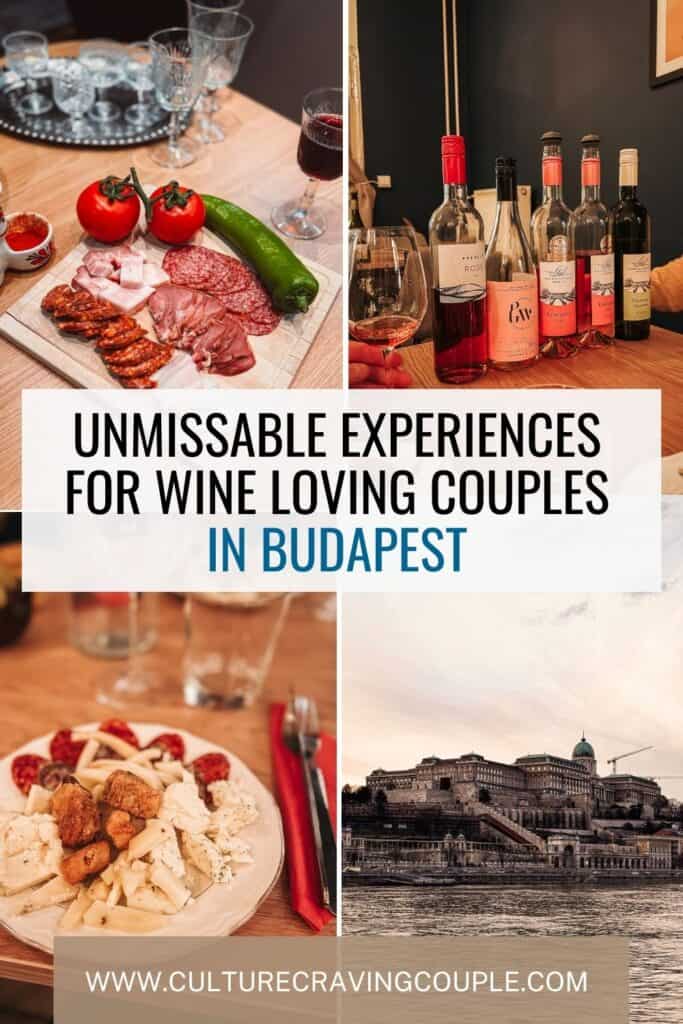 Things to do in Budapest for couples Pinterest Pin